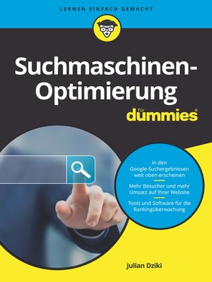 cover image of Suchmaschinen-Optimierung für Dummies